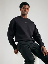 HUGO Sweatshirt Dettil schwarz