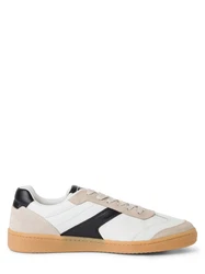 Marc O'Polo Schnürschuh Sneaker beige/schwarz/weiß