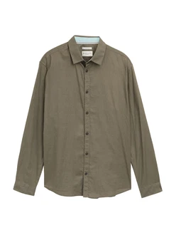 TOM TAILOR Hemd khaki