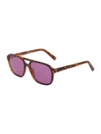 & Other Stories Sonnenbrille braun / cognac / lila