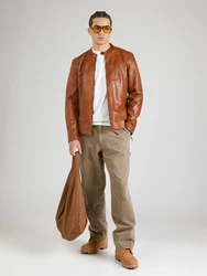 FREAKY NATION Jacke Remo cognac