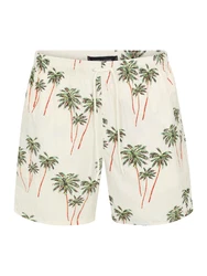 TOMMY HILFIGER Badeshorts beige/braun/grün
