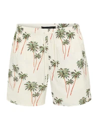 Badeshorts beige / braun / grn