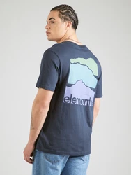 ELEMENT T-Shirt 'HORIZONS' marine / hellblau / pastellgrn / helllila