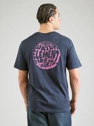 Element T-Shirt WIND WATER FIRE EARTH navy/orchidee