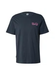 Element T-Shirt WIND WATER FIRE EARTH navy/orchidee