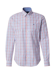 FYNCH-HATTON Hemd blau/hellblau/rot