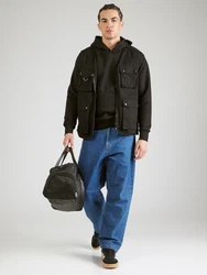 ALPHA INDUSTRIES Sweatshirt 'Coach' graphit/schwarz