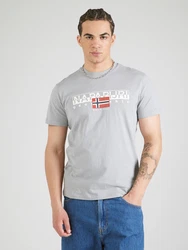 Napapijri T-Shirt Style AYLMER marine/hellblau/rot/weiß