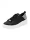Rieker Sport Niske tenisice  svijetlosiva / crna