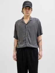 JACK & JONES Hemd 'JJEJEFF' anthrazit