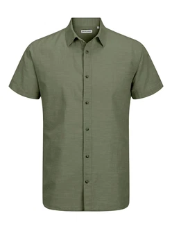 JACK & JONES Hemd 'JJESUMMER' dunkelgrün JACK & JONES Hemd 'JJESUMMER' dunkelgrün