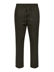 ONLY & SONS 7/8-Hose ONSLinus (1-tlg) dunkelbraun