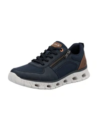Sneaker navy / dunkelbraun