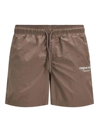 Badeshorts 'JPSTNaxos' braun / wei