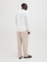 JACK & JONES Hemd 'JJESUMMER' weiß