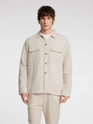 SELECTED HOMME Hemd SLH-LEROY SUN kitt