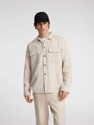SELECTED HOMME Hemd SLH-LEROY SUN kitt