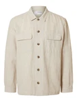 SELECTED HOMME Hemd SLH-LEROY SUN kitt