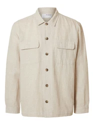 SELECTED HOMME Hemd SLH-LEROY SUN kitt