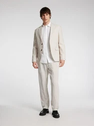 SELECTED HOMME Hose 'SLH196-LEROY' greige