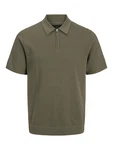 Jack & Jones Poloshirt JPRBLAMILANO SPRING khaki Jack & Jones Poloshirt JPRBLAMILANO SPRING khaki