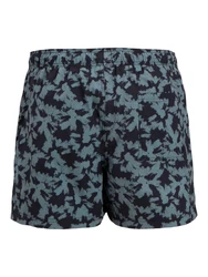 JACK & JONES Badeshorts 'JPSTMAUI' taubenblau/schwarz