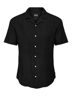 Only & Sons Hemd 'Caiden' schwarz Only & Sons Hemd 'Caiden' schwarz