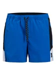 JACK & JONES Badeshorts JPSTMAUI kobaltblau/schwarz/offwhite