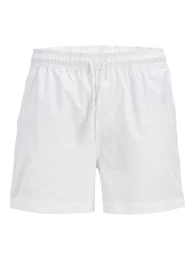 Badeshorts 'JPSTMaui' hellgrau / schwarz / wei