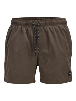 JACK & JONES Badeshorts 'JPSTMAUI JJSWIM' schoko