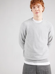 Jack & Jones Premium Pullover 'JPRCCTRAVIS' hellgrau