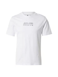 Jack & Jones Premium T-Shirt 'JPRBLUATLAS' rot/schwarz/weiß