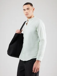 Jack & Jones Langarmhemd JJEBREEZE BAND SHIRT LS SN mint