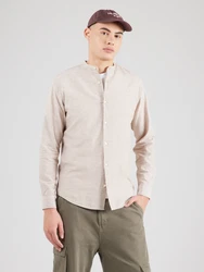 Jack & Jones Langarmhemd JJEBREEZE BAND SHIRT LS SN sand