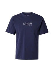 Jack & Jones Premium T-Shirt 'JPRBLUATLAS' marineblau