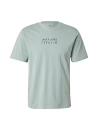 T-Shirt 'JPRBLUATLAS' hellgrn / rot / schwarz / offwhite