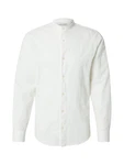 Jack & Jones Langarmhemd JJEBREEZE BAND SHIRT LS SN weiß