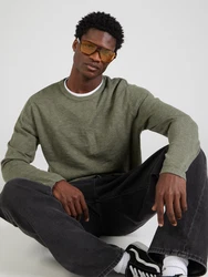 JACK & JONES Pullover JJESummer oliv