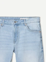 Bershka Jeans Denim hellblau