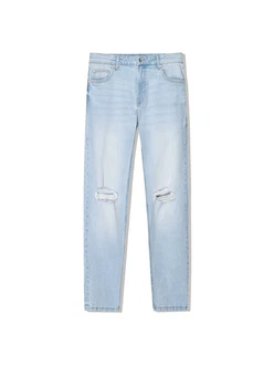 Bershka Jeans Denim hellblau
