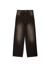 Jeans braunmeliert