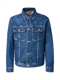 Jacke 'D-BARCY' blue denim