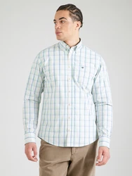 FYNCH-HATTON Hemd blau / pastellgelb / mint / weiß