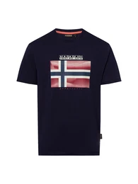 T-Shirt 'S-Lari' marine / azur / rot / wei