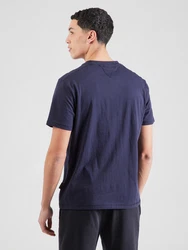 NAPAPIJRI T-Shirt S-LARI marineblau/cranberry/weiß