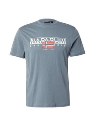 T-Shirt 'S-AYLMER' marine / opal / rot / wei