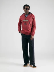 NAPAPIJRI Jacke 'RAINFOREST' kitt/dunkelrot/schwarz