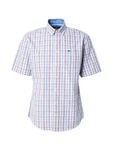 FYNCH-HATTON Hemd navy / royalblau / hellblau / knallrot