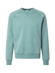 Carhartt WIP Sweatshirt 'Chase' himmelblau/gold